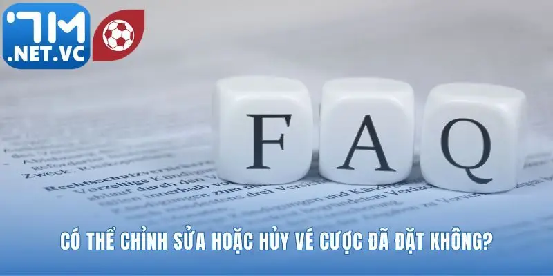 FAQ - Câu hỏi liên quan về tính toàn vẹn vé cược
