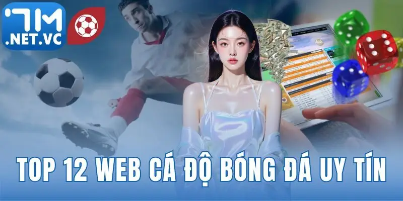 top 12 web cá độ bóng đá uy tín